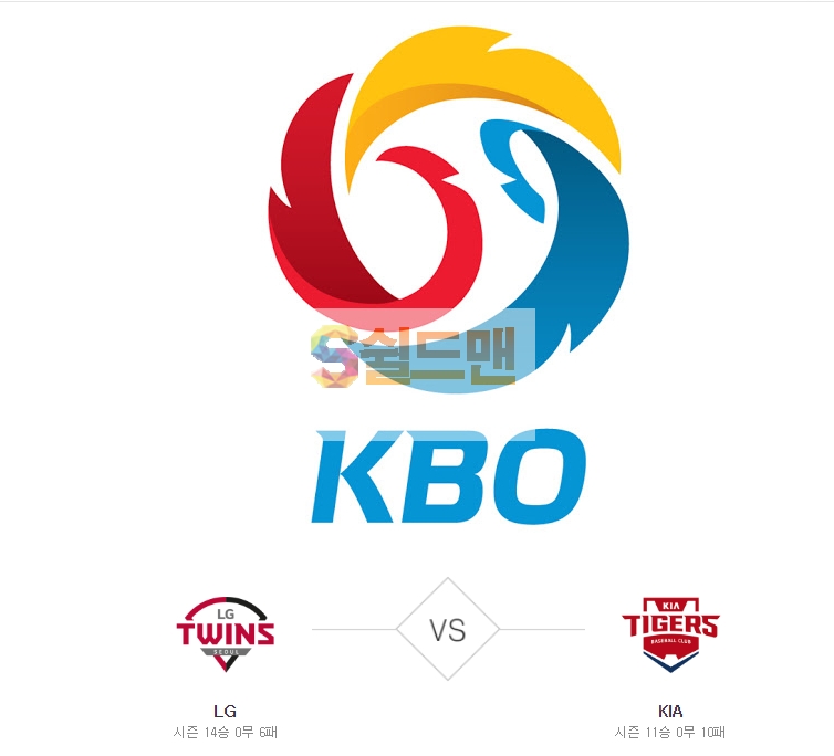 2020년 5월 29일 KBO리그 LG vs KIA 분석 및 쉴드맨 추천픽